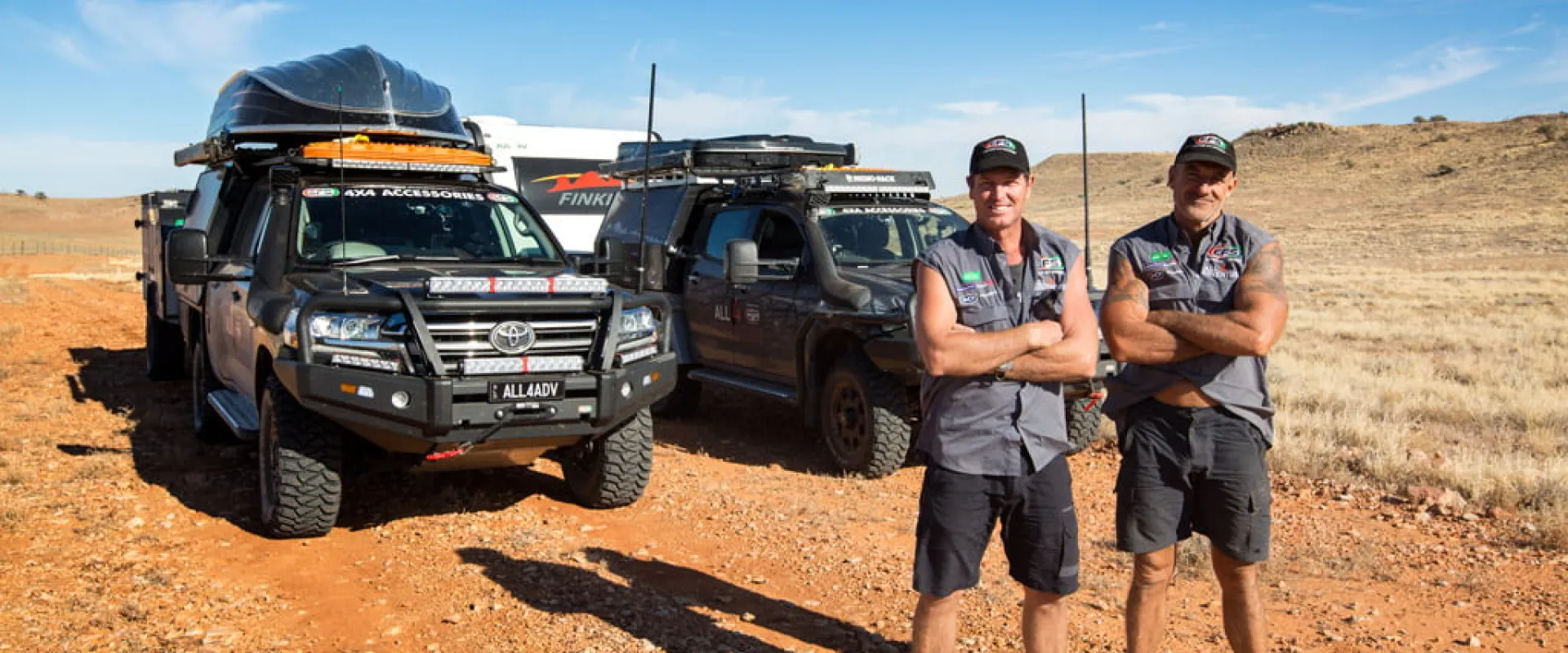 ROH Octagon 4x4 rims - Jase & Simon 'tackle the Territory'