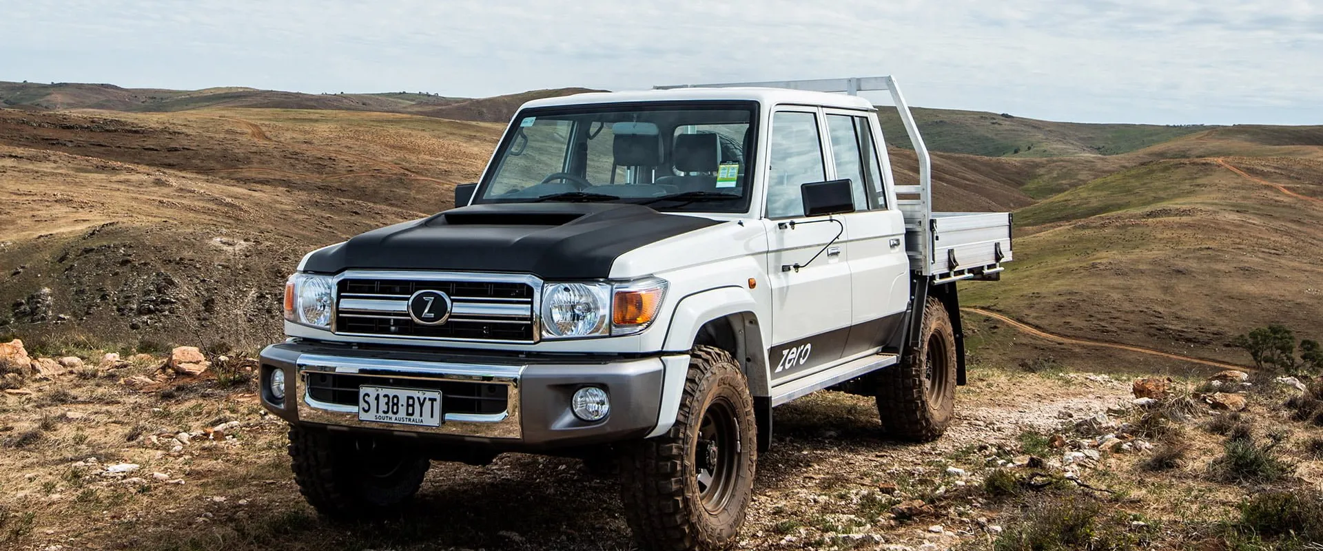 ZED70 electric 4WD launched with ROH Blak Trak wheels