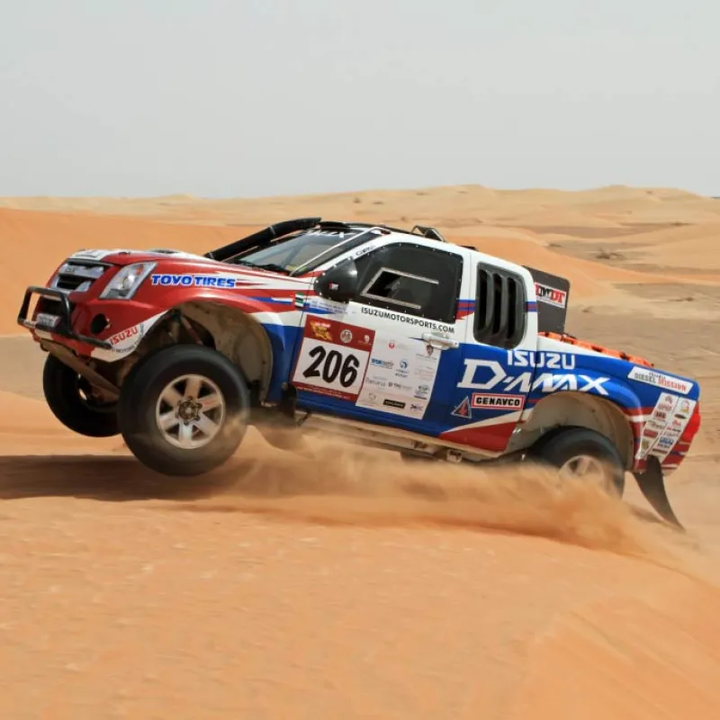 ROH Trojan alloy wheels - Bruce Garland tackling Dakar with ROH!