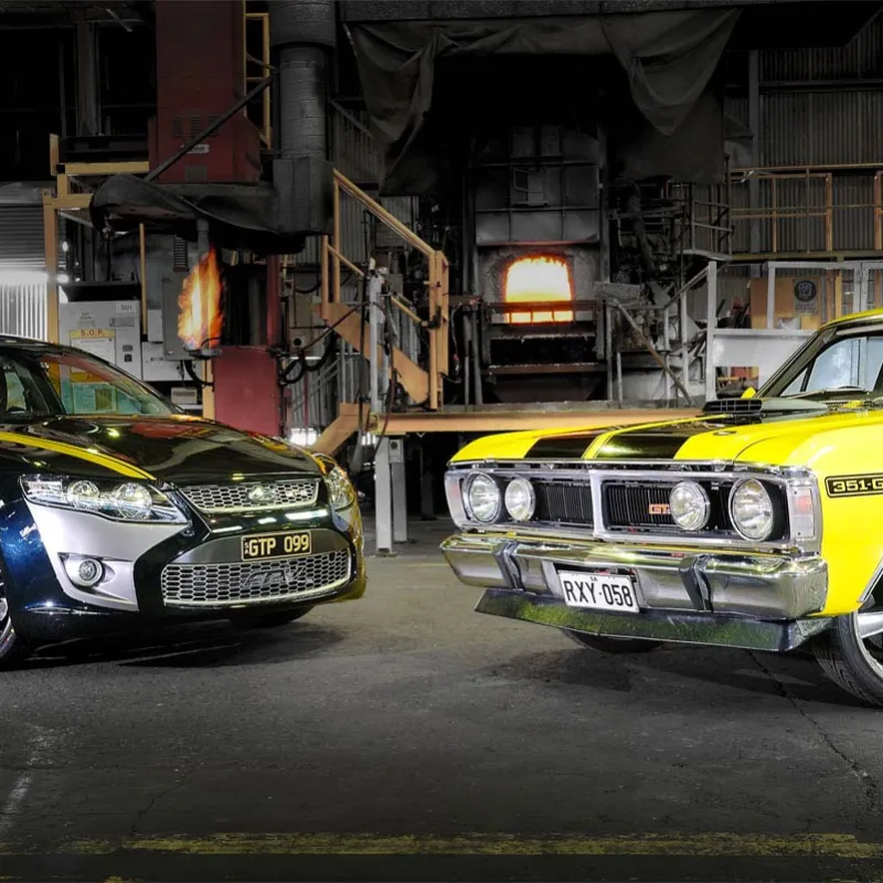 Fords at the factory